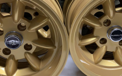 Powder Coated Wheel Refurbishment