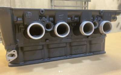 Newly Coated Engine Casing