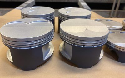 Pistons Coated in Ceramic Anti-friction Coating