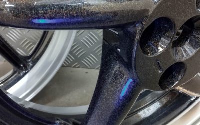 Rims Finished in Porsche Silver